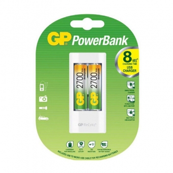 Battery charger Free GP U211, 2xAA 2700 mAh 