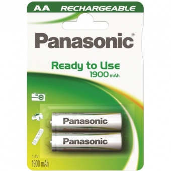 Akum. Panasonic Ready to Use HR6 1900 mAh (AA) 