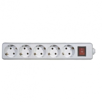 Socket (5) with switch 