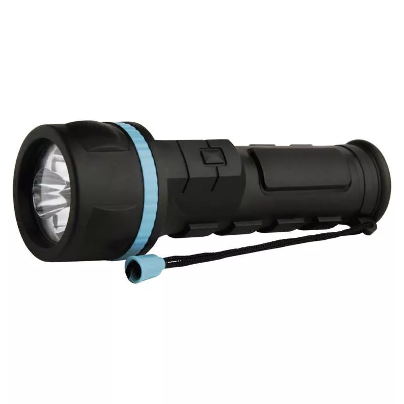 Handheld flashlight LED 2xD, 20 lm, 75m 