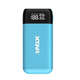 Battery charger XTAR FC2 Li-Ion/NiMh 10440/26650 USB-XTAR PB2C Li-Ion 18650+Powerbank USB QC3.0 