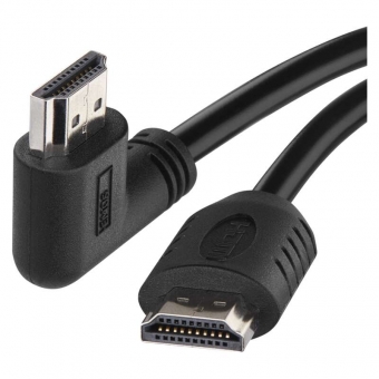 Cable HDMI 2.0 A/M-A/M  90° 1.5m (high speed) 