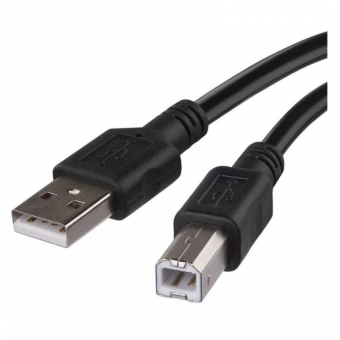 Laidas USB 2.0 A/M-B/M 2 m juodas 