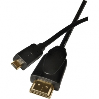 Cable HDMI+ Ethernet A/M-D/M 1.5m 