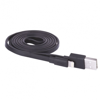 Cable USB2.0-Lightning Iphone5 1m (black) 