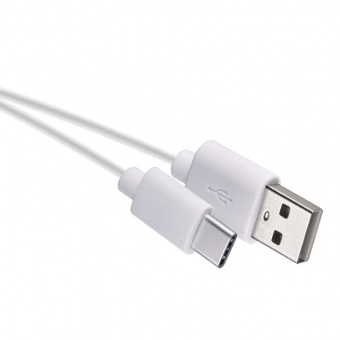 Laidas USB 2.0 A/M - C/M 0,2m baltas 